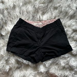 J. Crew black shorts